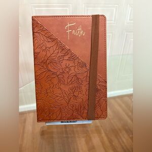 Brand New Leather Faith Christian Art Gifts Journal With